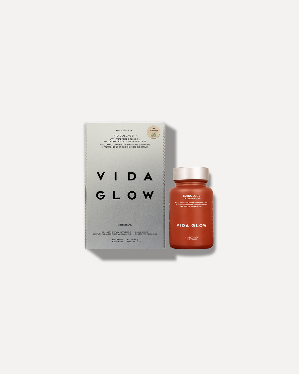Vida Glow Pro Collagen+ & Hairology Duo