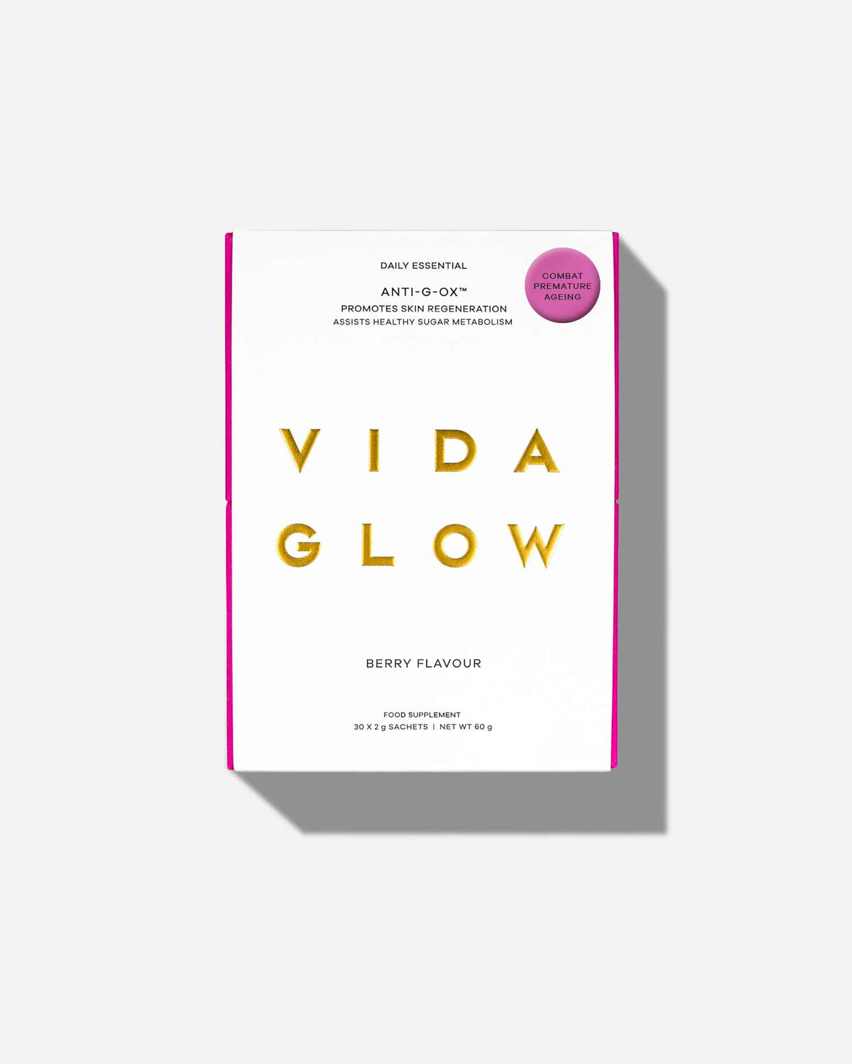 Vida Glow Anti-G-Ox Berry Flavour Supplement